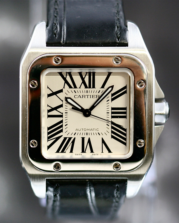 working No Reserve - Cartier Santos 100 (W20126X8)