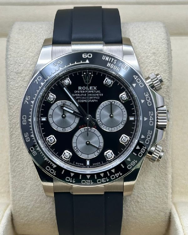 2024 Rolex Cosmograph Daytona 40MM Black Dial Oysterflex Strap (126519LN)