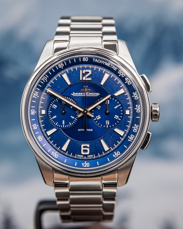 2020 Jaeger-LeCoultre Polaris Chronograph 42MM Blue Dial Steel Bracelet (Q9028180)