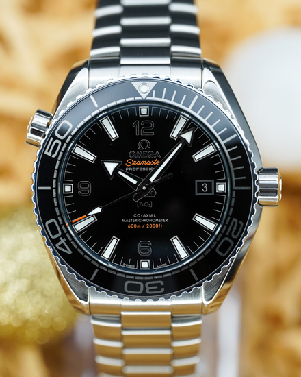 No Reserve - 2024 Omega Seamaster Planet Ocean 600M 43.5MM Black Dial Steel Bracelet (215.30.44.21.01.001)