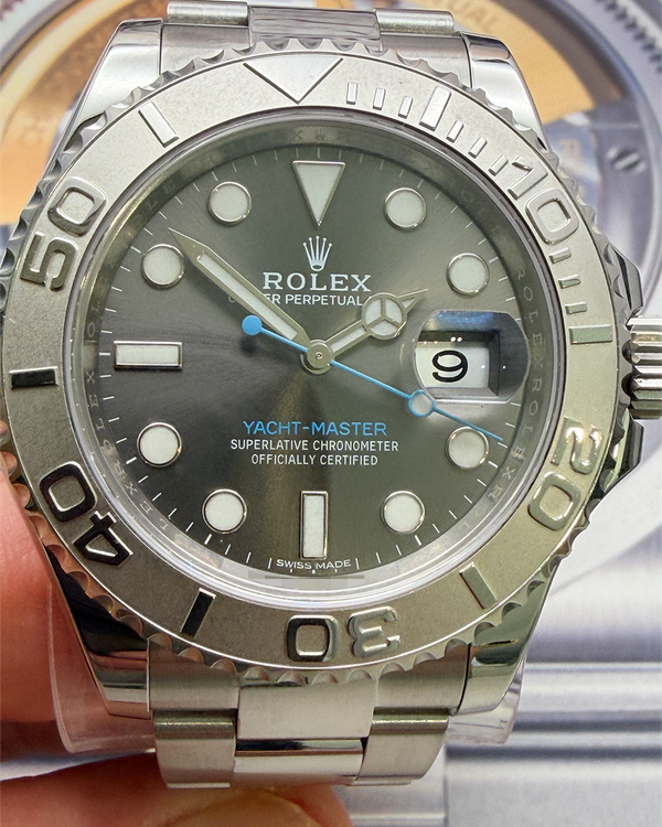 2017 Rolex Yacht-Master 40MM Black Dial Oyster Bracelet (116622)