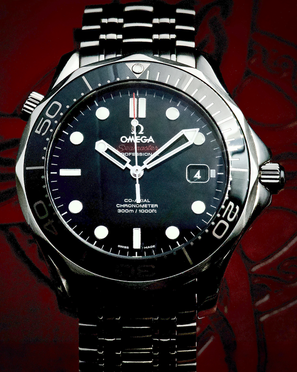 No Reserve - 2023 Omega Seamaster Diver 300M 41MM Black Dial Steel Bracelet (212.30.41.20.01.003)