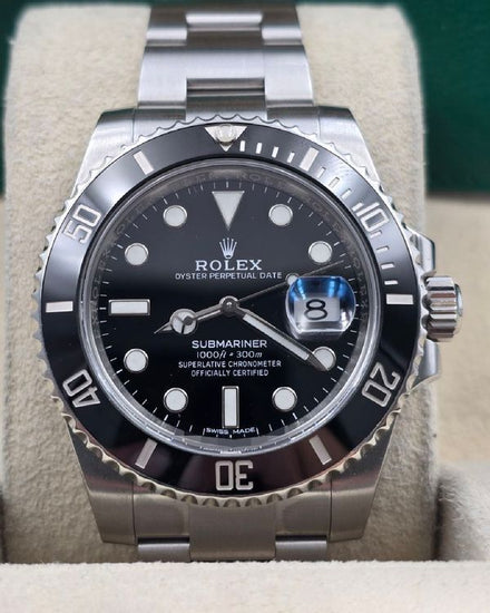 2019 Rolex Submariner Date 40MM Black Dial Oyster Bracelet (116610LN)