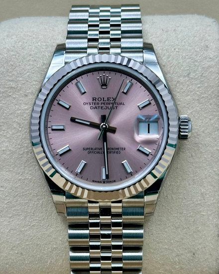 2026 Rolex Datejust 31MM Pink Dial Jubilee Bracelet (278274)