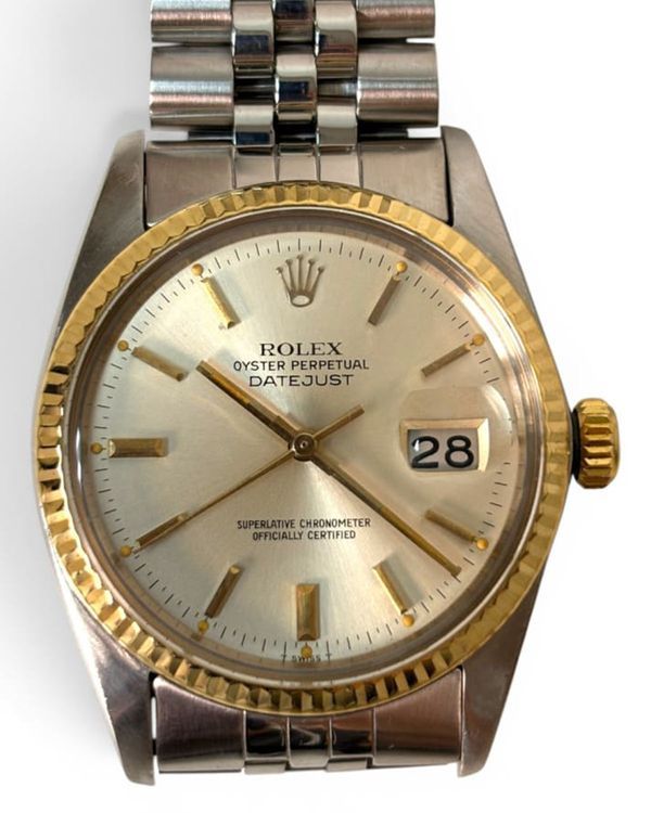 Rolex Datejust 36MM Champagne Dial Jubilee Bracelet (16030)