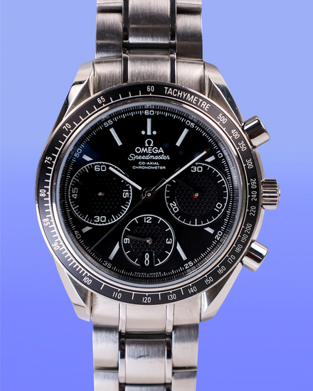 No Reserve - Omega Speedmaster Racing 40MM Black Dial Steel Bracelet (326.30.40.50.01.001)