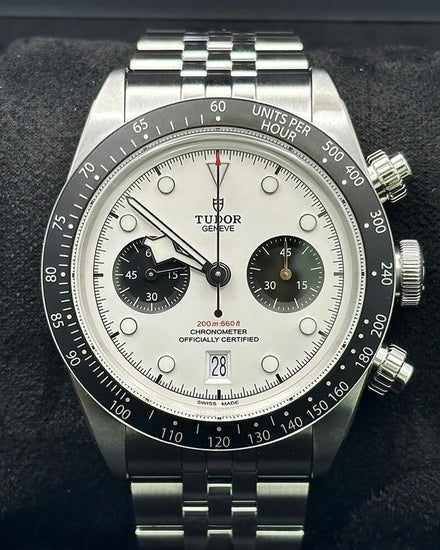 2026 Tudor Black Bay Chrono "Panda" 41MM White Dial Steel Bracelet (79360N)