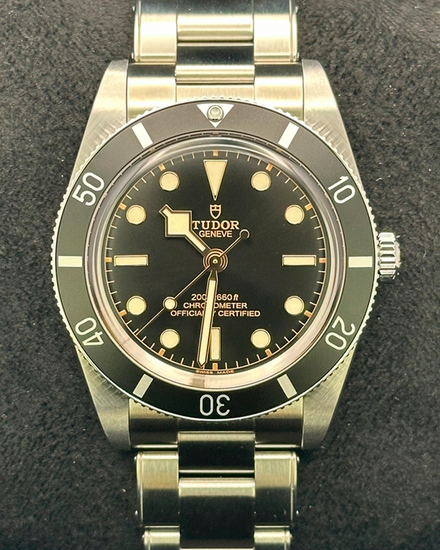 2026 Tudor Black Bay 54 37MM Black Dial Steel Bracelet (79000N)
