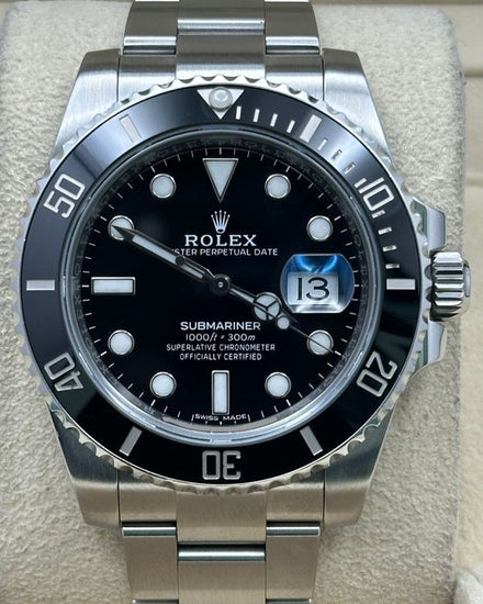 2019 Rolex Submariner Date 40MM Black Dial Oyster Bracelet (116610LN)