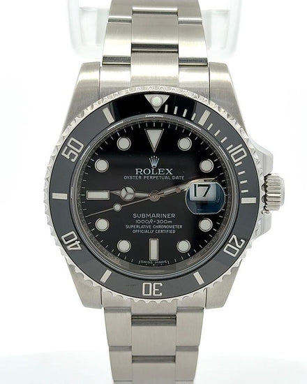 2017 Rolex Submariner Date 40MM Black Dial Oyster Bracelet (116610LN)