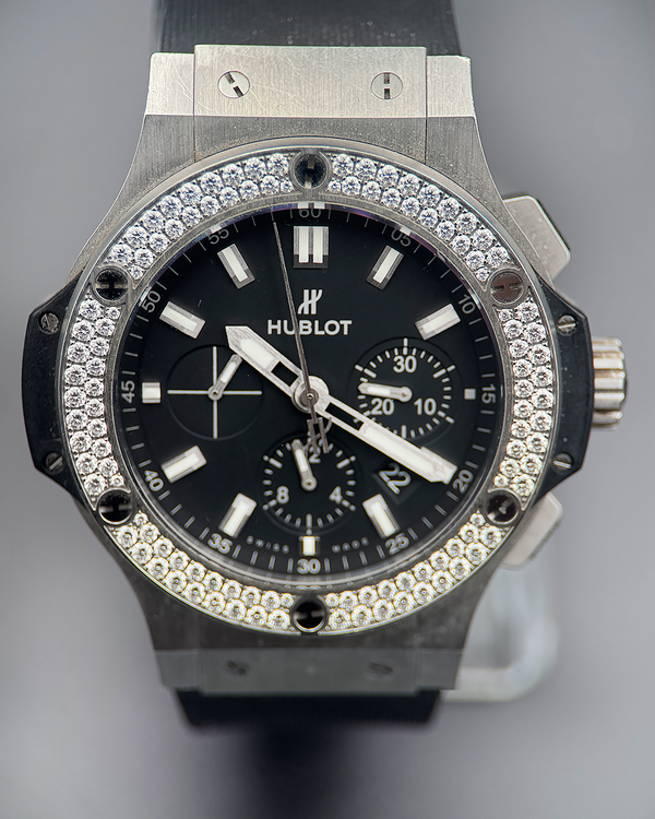 No Reserve - 2022 Hublot Big Bang 44MM Black Dial Rubber Strap (301.SX.1170.RX.1104)