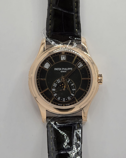 2026 Patek Philippe Annual Calendar 40MM Green Dial Leather Strap (5205R)
