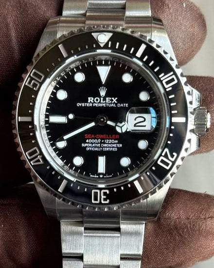 2022 Rolex Sea-Dweller "Red Letters" 43MM Black Dial Oyster Bracelet (126600)
