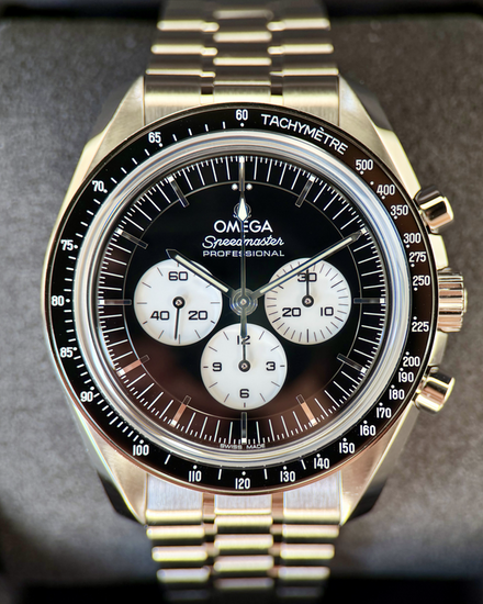 2026 Omega Speedmaster Professional Moonwatch 42MM Black Dial Steel Bracelet (310.30.42.50.01.004)