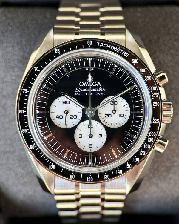 2026 Omega Speedmaster Professional Moonwatch 42MM Black Dial Steel Bracelet (310.30.42.50.01.004)