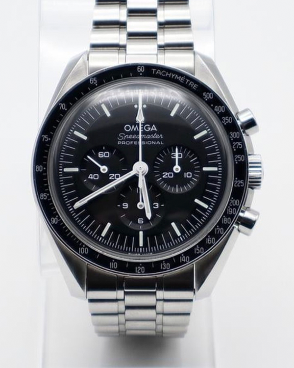 2023 Omega Speedmaster Professional Moonwatch 42MM Black Dial Steel Bracelet (310.30.42.50.01.001)