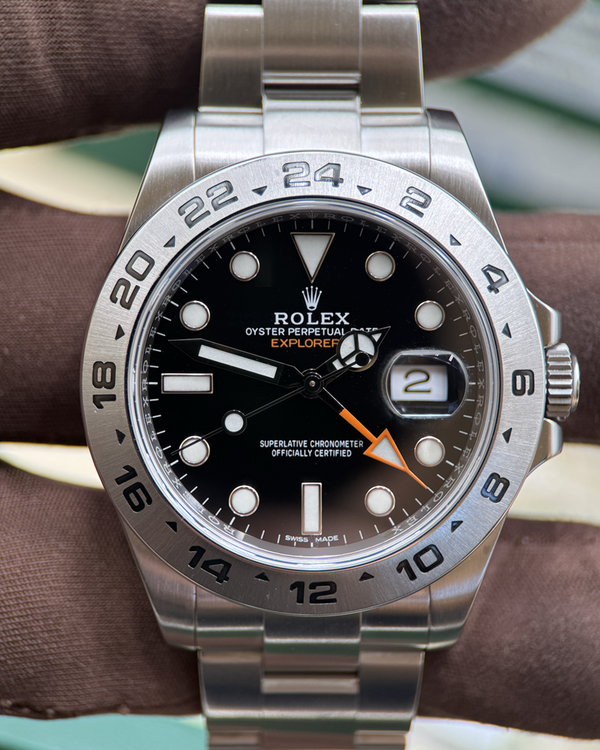 2019 Rolex Explorer II 42MM Black Dial Oyster Bracelet (216570)