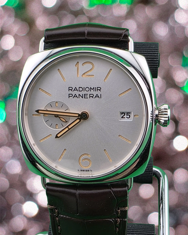 2023 Panerai Radiomir 40MM White Dial Leather Strap (PAM01292)