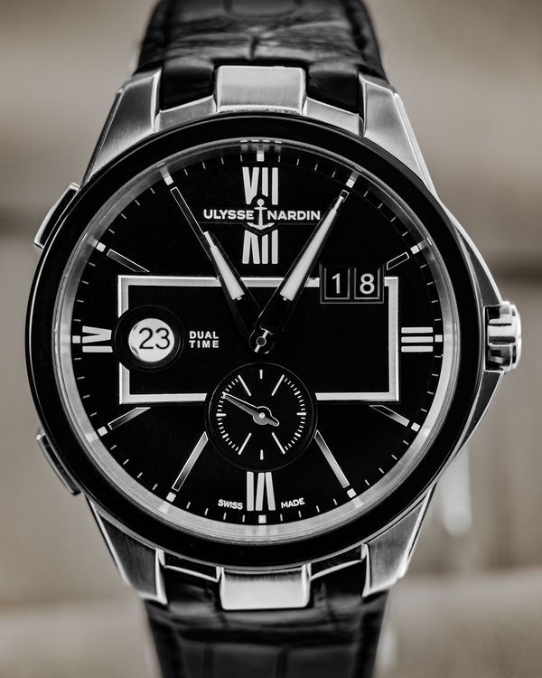 (WORKING) No Reserve - Ulysse Nardin Executive Dual (243-20/42)