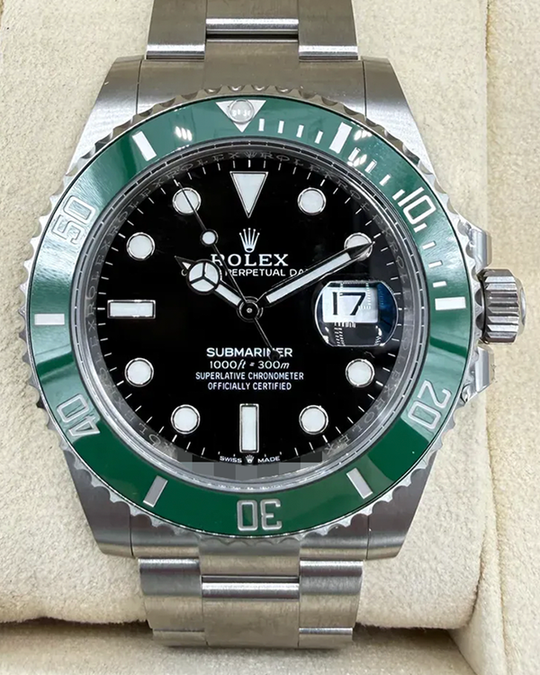2023 Rolex Submariner Date “Starbucks” 41MM Black Dial Oyster Bracelet (126610LV)