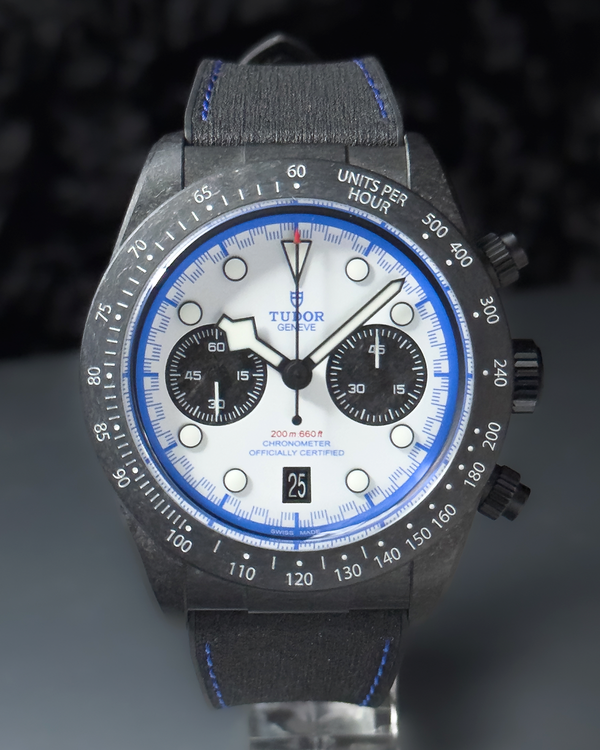 2025 Tudor Black Bay "Carbon 25" L.E. 42MM White Dial Rubber Strap (79377KN)