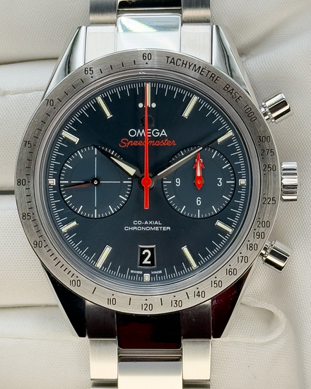 No Reserve - 2021 Omega Speedmaster '57 41.5MM Blue Dial Steel Bracelet (331.10.42.51.03.001)