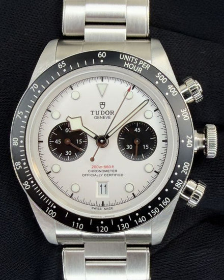 2021 Tudor Black Bay "Panda" 41MM White Dial Steel Bracelet (79360N)