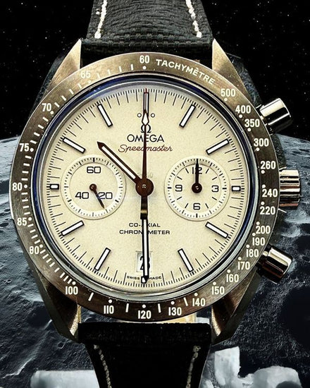 2021 Omega Speedmaster Dark Side of the Moon "Grey Side Of The Moon" 44.25MM Grey Dial Textile Strap (311.93.44.51.99.001)