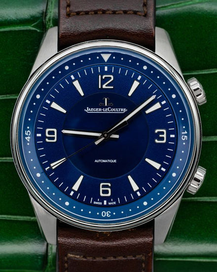 2020 Jaeger-LeCoultre Polaris 41MM Blue Dial Leather Strap (Q9008480)