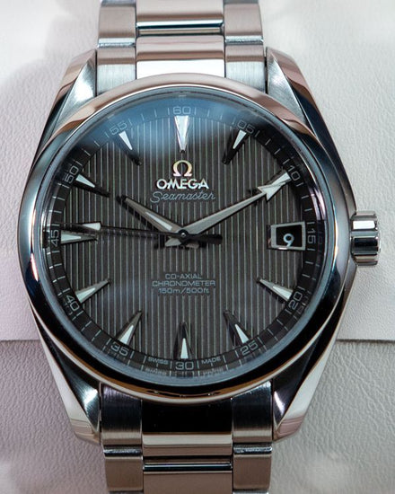 Omega Seamaster Aqua Terra 150M 38.5MM Grey Dial Steel Bracelet (231.10.39.21.06.001)