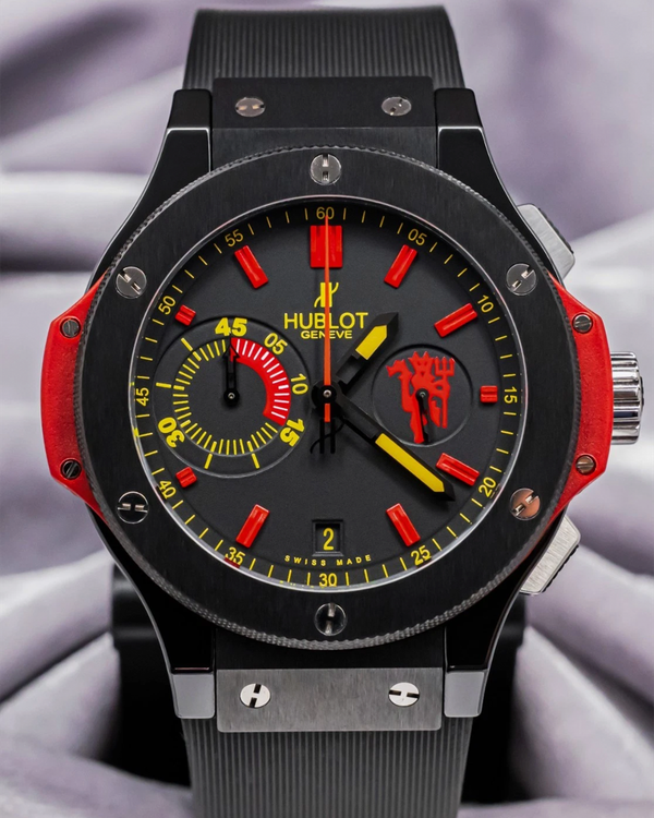 Hublot Big Bang 44MM Black Dial Rubber Strap (318.CM.1190.RX.MAN08)