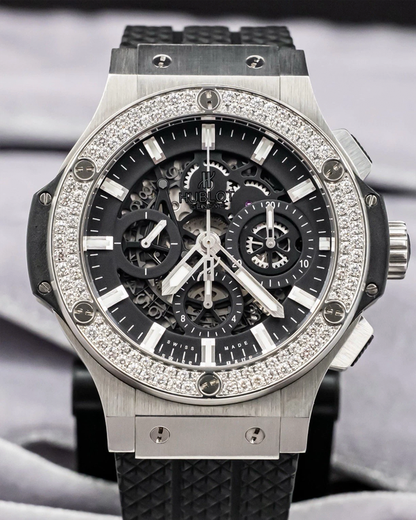 Hublot Big Bang Aero Bang 44MM Skeleton Dial Rubber Strap (311.SX.1170.GR.1104)