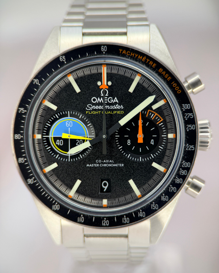 2024 Omega Speedmaster Pilot 40.85MM Black Dial Steel Bracelet (332.10.41.51.01.002)