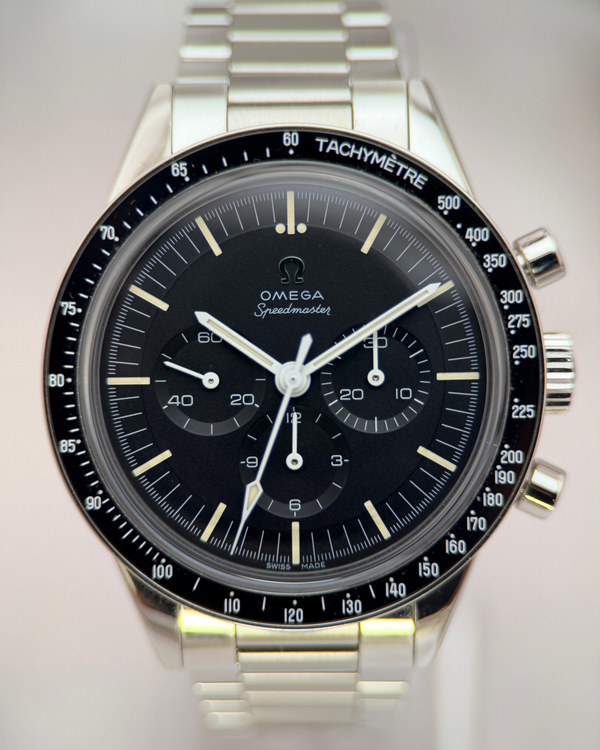 2021 Omega Speedmaster Calibre 321 "Ed White" 39.7MM Black Dial Steel Bracelet (311.30.40.30.01.001)