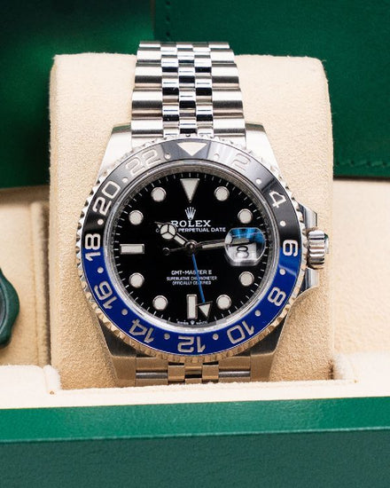 2021 Rolex GMT-Master II "Batgirl" 40MM Black Dial Jubilee Bracelet (126710BLNR)