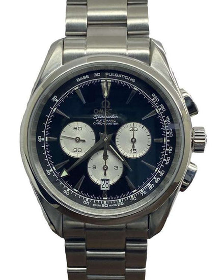 2020 Omega Seamaster Aqua Terra Chronograph 42.2MM Black Dial Steel Bracelet (221.10.42.40.01.002)