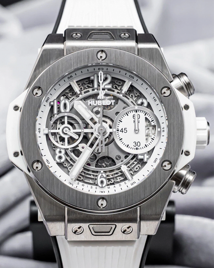 Hublot Big Bang Unico 42MM Skeleton Dial Rubber Strap (441.NE.2010.RW)