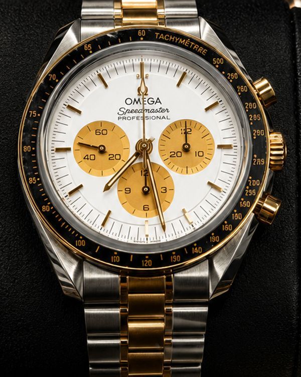Omega Speedmaster Professional Moonwatch 42MM Silver Dial Two-Tone Bracelet (310.20.42.50.02.001)