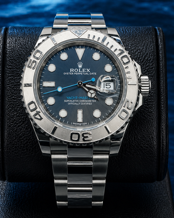 2019 Rolex Yacht-Master 40MM Blue Dial Steel Bracelet (116622)