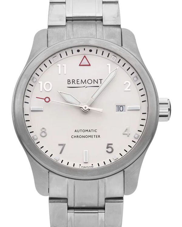 Bremont Solo 43MM White Dial Steel Bracelet (SOLO43-WS-B)