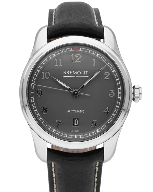 Bremont Airco Mach 2 40MM Grey Dial Leather Strap (AIRCO-M2-AN-R-S)