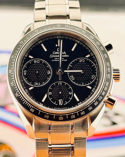 2023 Omega Speedmaster Racing 40MM Black Dial Steel Bracelet (326.30.40.50.01.001)