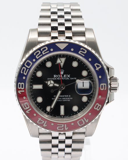 2019 Rolex GMT-Master II "Pepsi" 40MM Black Dial Jubilee Bracelet (126710BLRO)