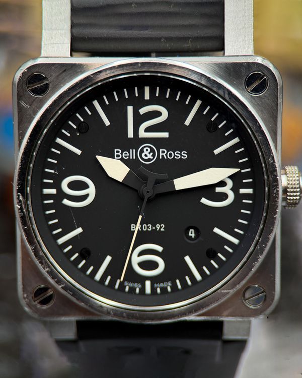 No Reserve - Bell & Ross BR 03 (BR03-92-S)