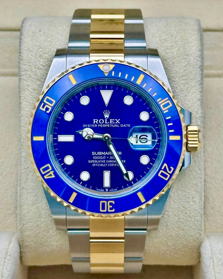 2026 Rolex Submariner Date "Bluesy" 41MM Blue Dial Two-Tone Oyster Bracelet (126613LB)