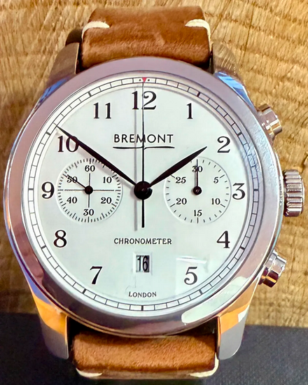 2022 Bremont ALT1-C Classic 43MM White Dial Leather Strap (ALT1-C/PW)