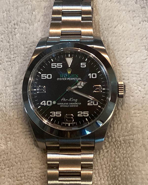 2022 Rolex Air-King 40MM Black Dial Oyster Bracelet (116900)