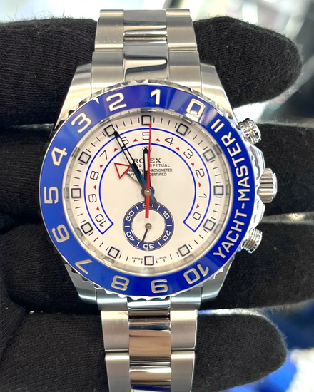 2016 Rolex Yacht-Master II 44MM White Dial Oyster Bracelet (116680)