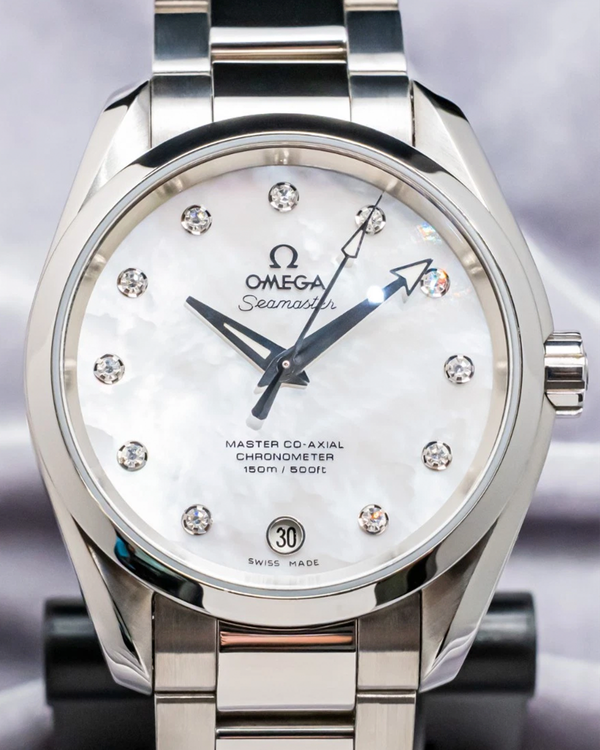 Omega Seamaster Aqua Terra 150M 38MM Mother of Pearl Dial Steel Bracelet (220.10.38.20.55.001)