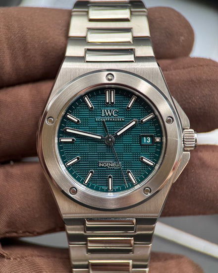2025 IWC Schaffhausen Ingenieur 40MM Aqua Blue Dial Steel Bracelet (IW328903)